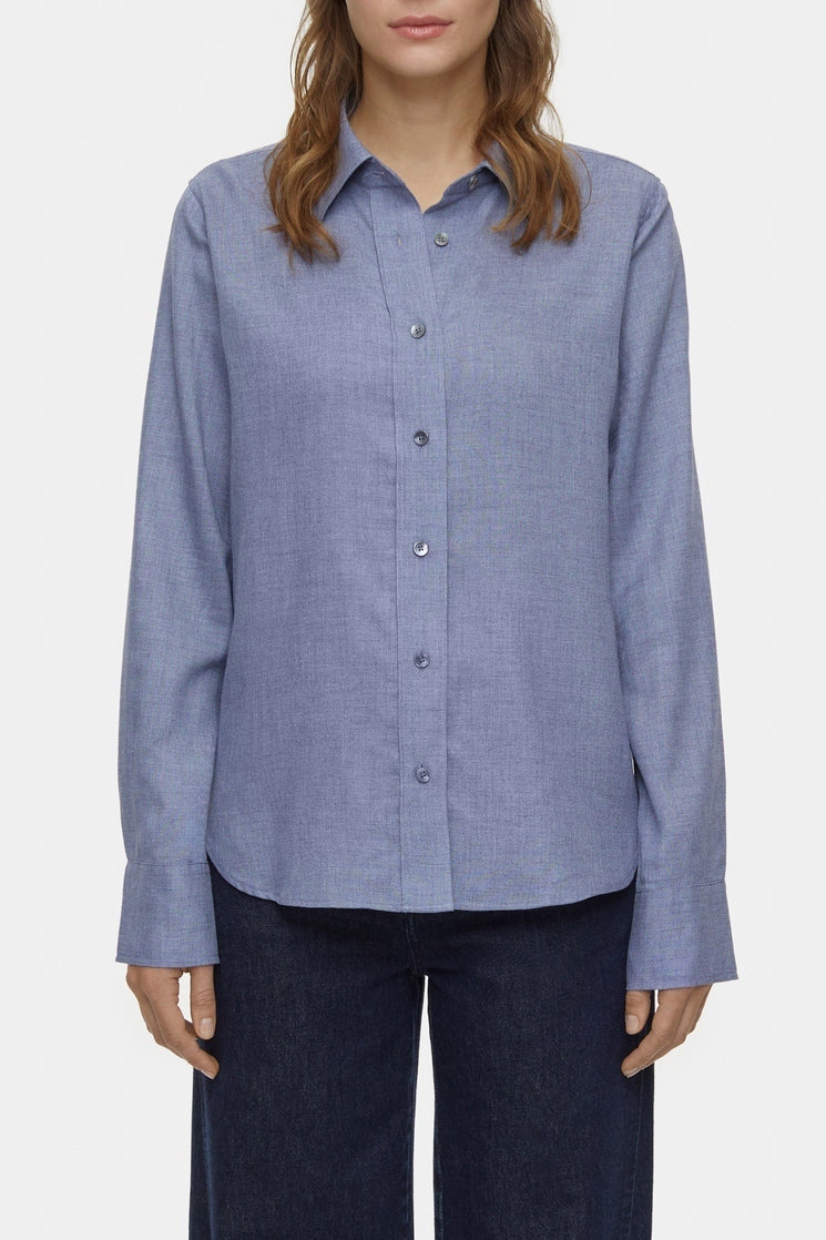 Chemise À Coupe Droite - Dark Night - Femme