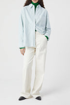 Chemise Surdimensionnée - Green Patina - Femme