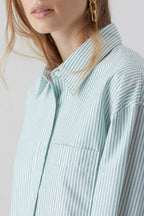 Chemise Surdimensionnée - Green Patina - Femme