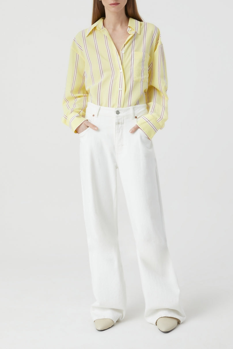 Chemise Surdimensionnée - Yellow Orchid - Femme