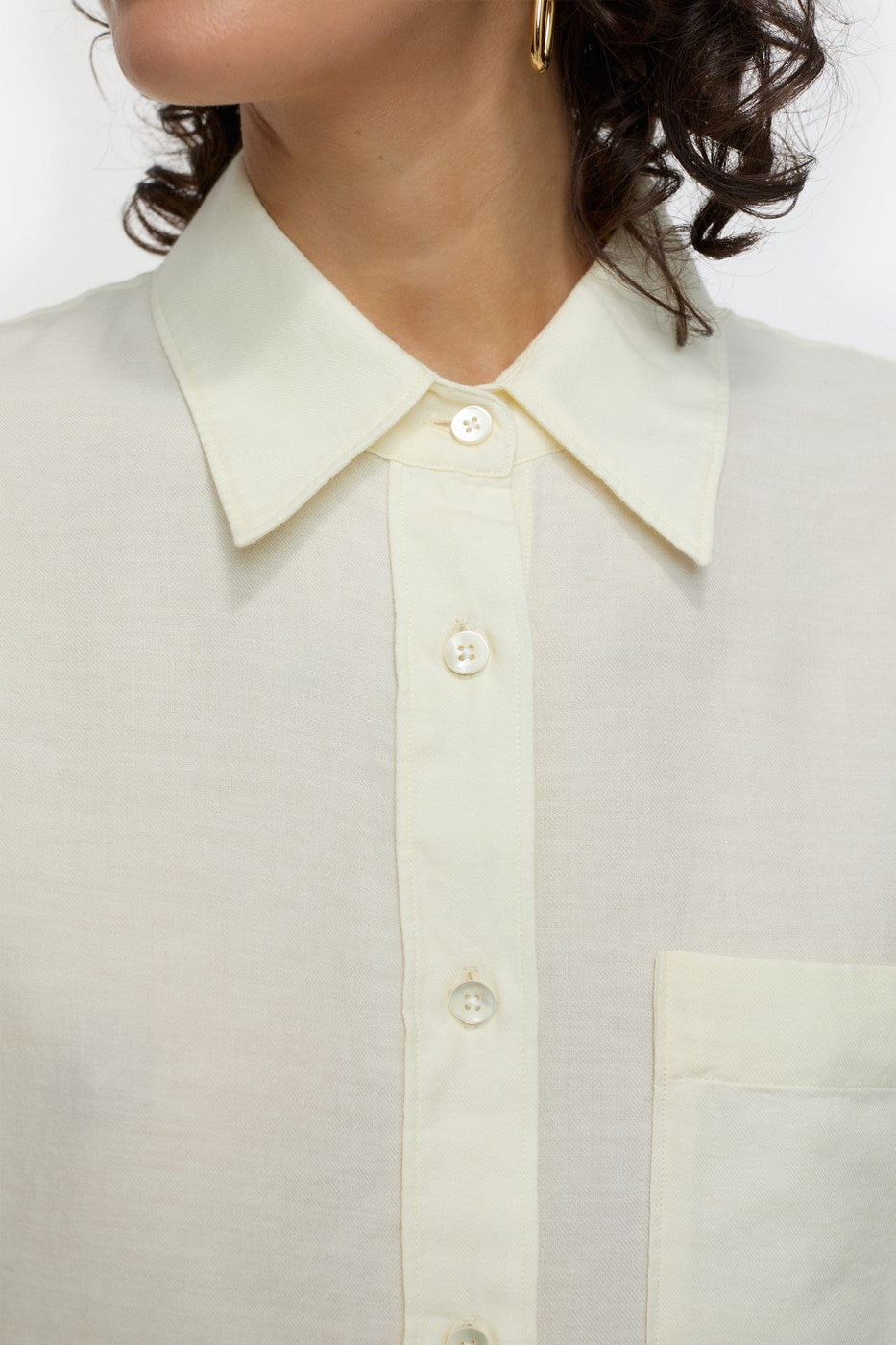 Chemise Surdimensionnée - Vanilla - Femme