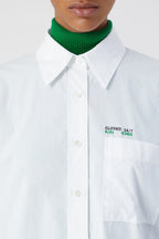 Chemise Surdimensionnée - White - Femme