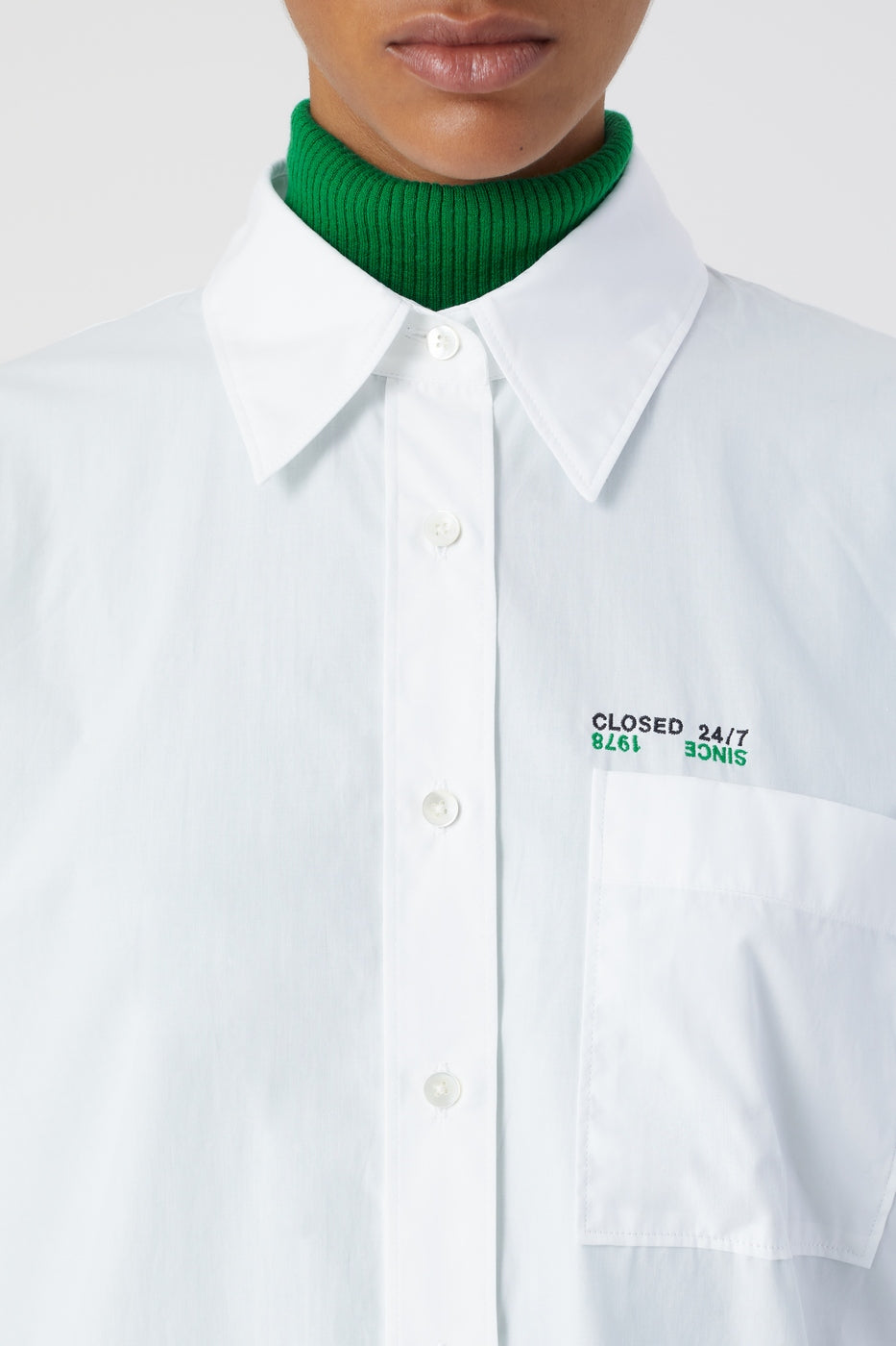 Chemise Surdimensionnée - White - Femme