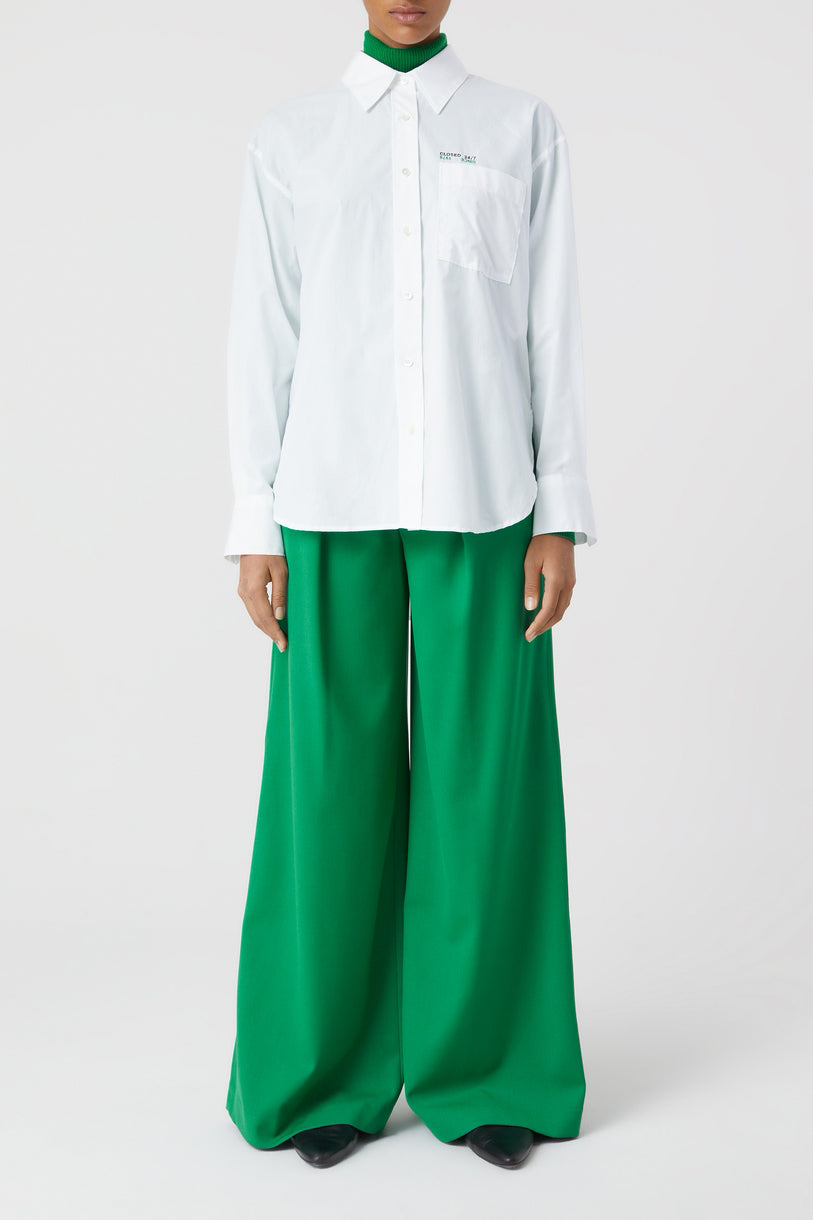 Chemise Surdimensionnée - White - Femme