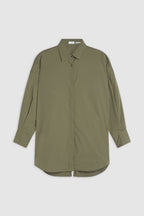 Chemise Dos Ouvert - Industrial Green - Femme