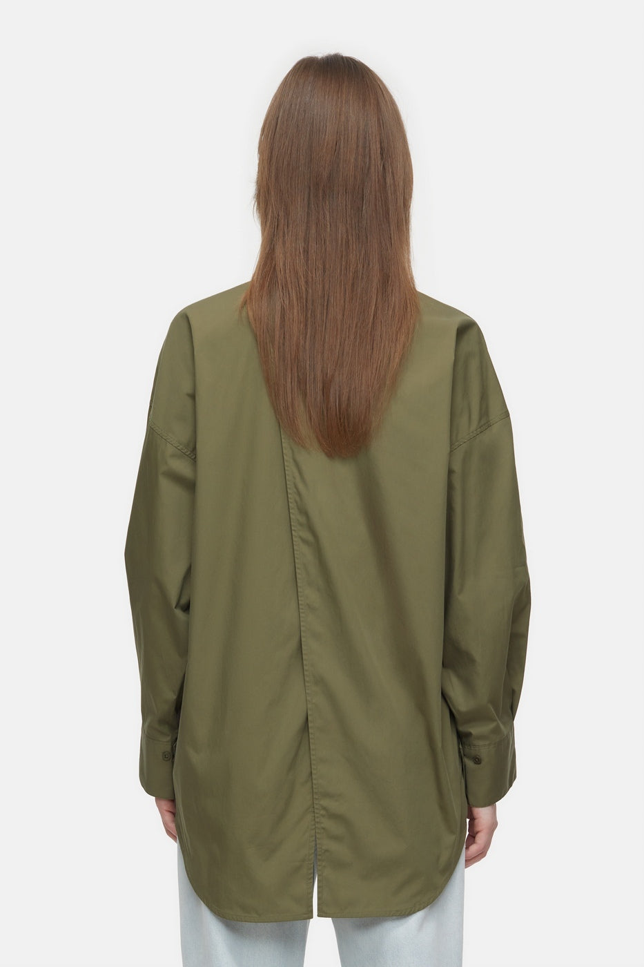 Chemise Dos Ouvert - Industrial Green - Femme