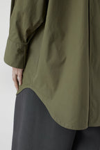 Chemise Dos Ouvert - Industrial Green - Femme