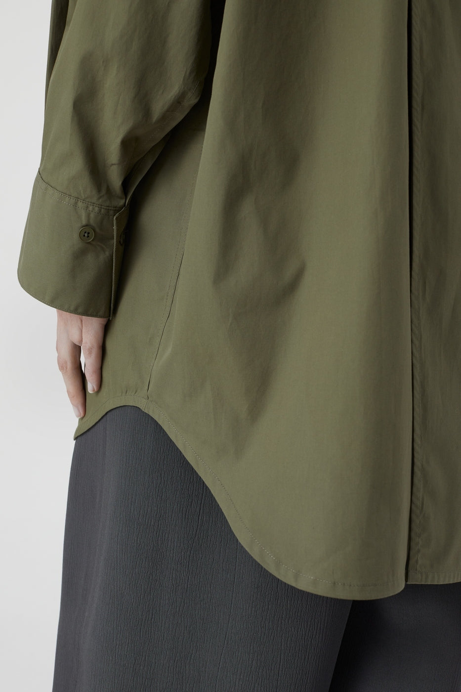 Chemise Dos Ouvert - Industrial Green - Femme