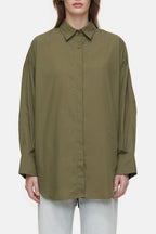Chemise Dos Ouvert - Industrial Green - Femme