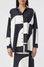 Chemise À Manche Longues - Black - Femme