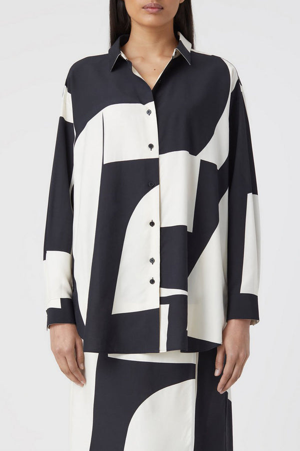 Chemise À Manche Longues - Black - Femme