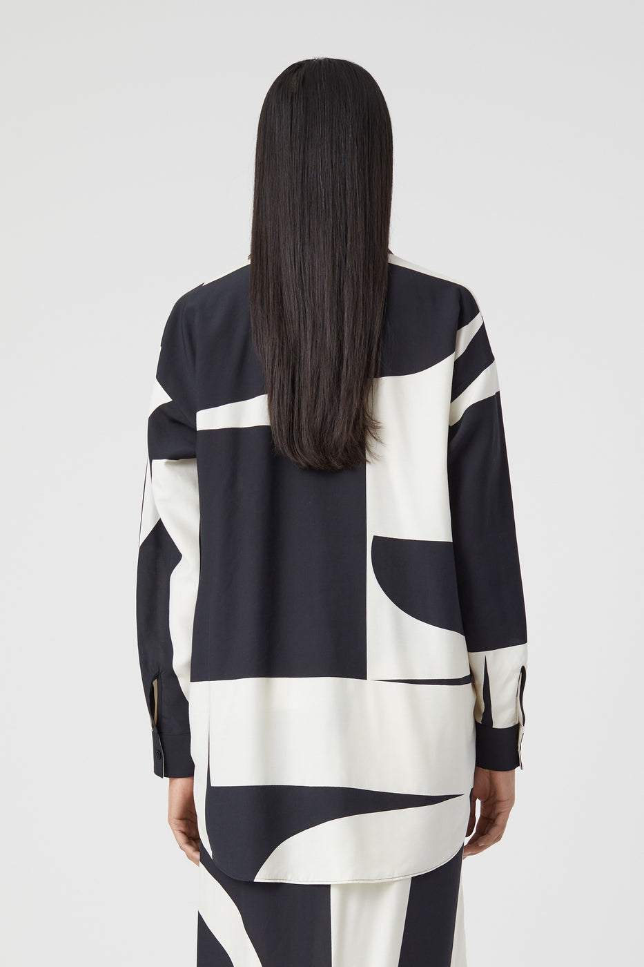 Chemise À Manche Longues - Black - Femme