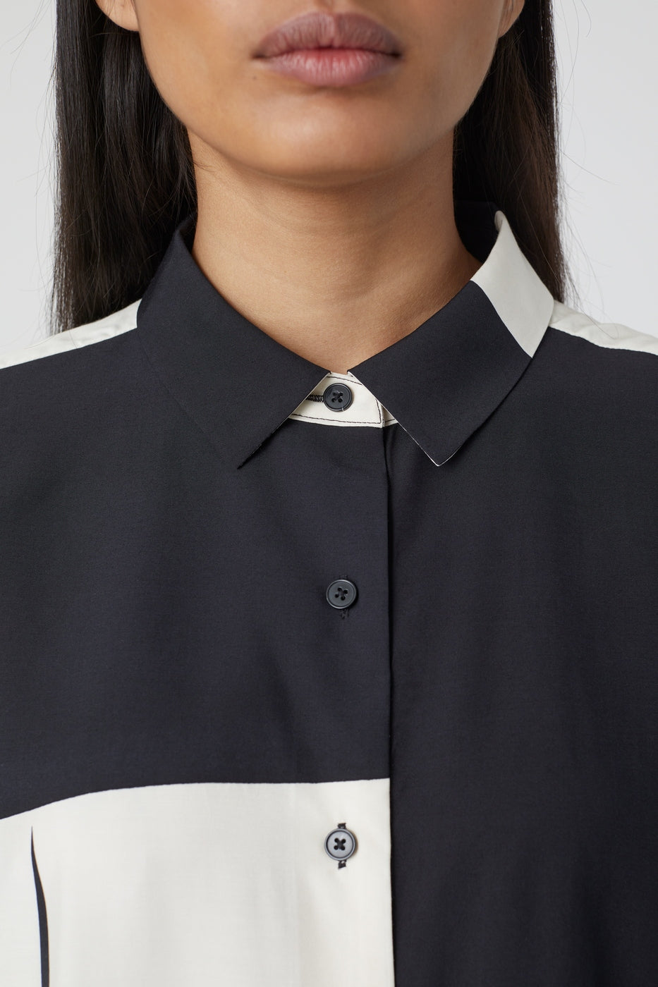 Chemise À Manche Longues - Black - Femme