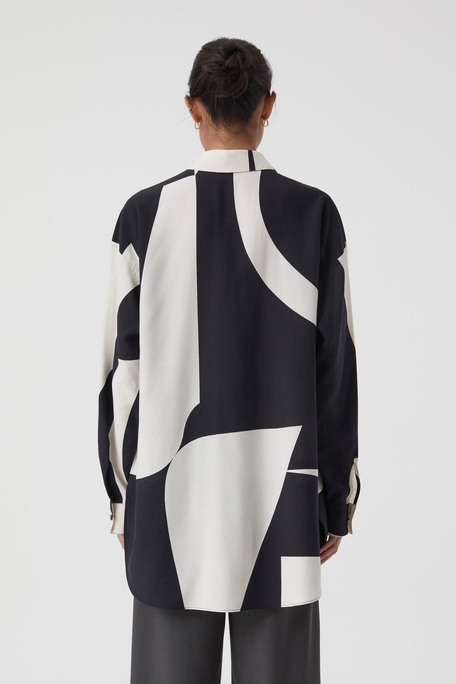 Chemise À Manche Longues - Black - Femme