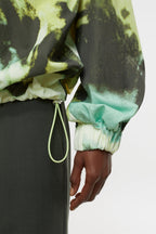 Sweat À Capuche À Demi-Boutons - Primary Yellow - Femme