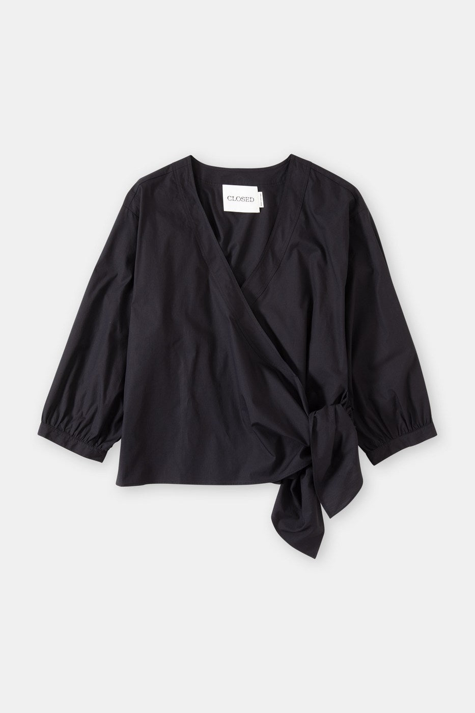 Haut Enveloppé - Black - Femme