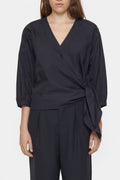 Haut Enveloppé - Black - Femme