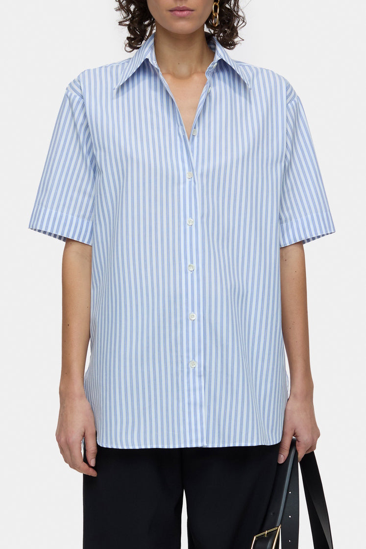 Chemise Surdimensionnée - Blue Horizon - Femme