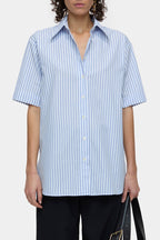 Chemise Surdimensionnée - Blue Horizon - Femme