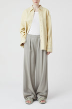 Chemise À Poignets Doubles - Elderflower - Femme