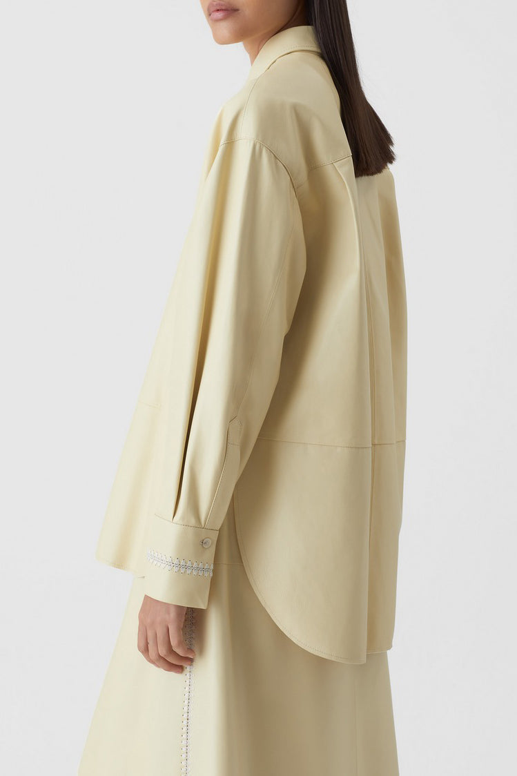 Chemise À Poignets Doubles - Elderflower - Femme