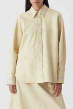 Chemise À Poignets Doubles - Elderflower - Femme
