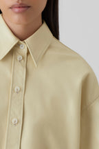 Chemise À Poignets Doubles - Elderflower - Femme