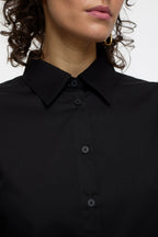 Chemise À La Taille - Black - Femme