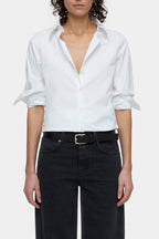 Chemise À La Taille - White - Femme