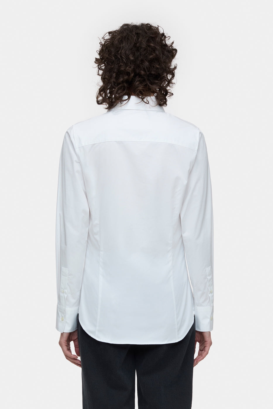 Chemise À La Taille - White - Femme