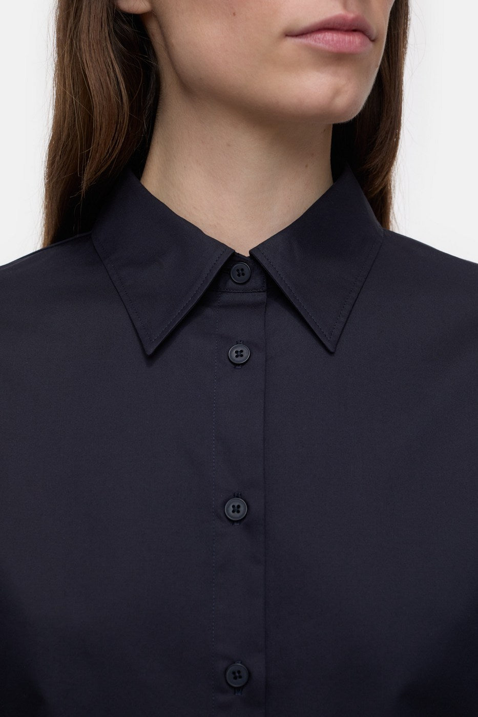 Chemise À La Taille - Dark Night - Femme