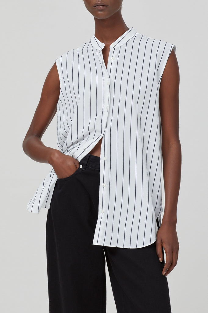 Closed - Chemisier Regular - Bleu Marine - Femme