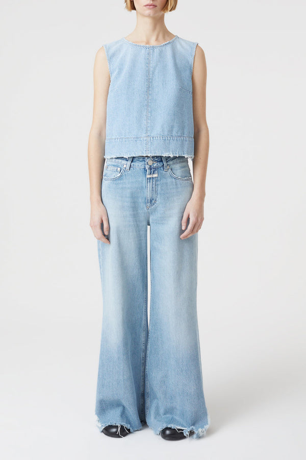 Haut Croquant - Light Blue - Femme