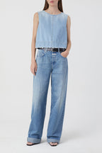 Haut Croquant - Light Blue - Femme