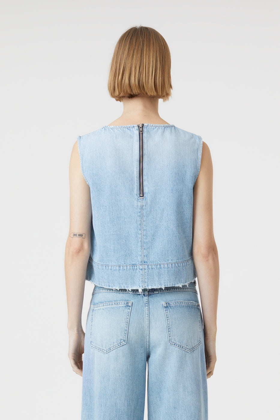 Haut Croquant - Light Blue - Femme