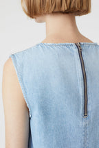 Haut Croquant - Light Blue - Femme