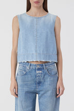 Haut Croquant - Light Blue - Femme