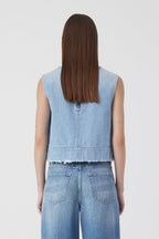Haut Croquant - Light Blue - Femme