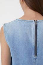 Haut Croquant - Light Blue - Femme