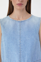 Haut Croquant - Light Blue - Femme