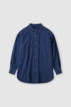 Chemise Basique - Dark Blue - Femme