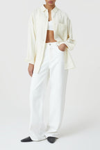 Chemise Basique - Ecru - Femme