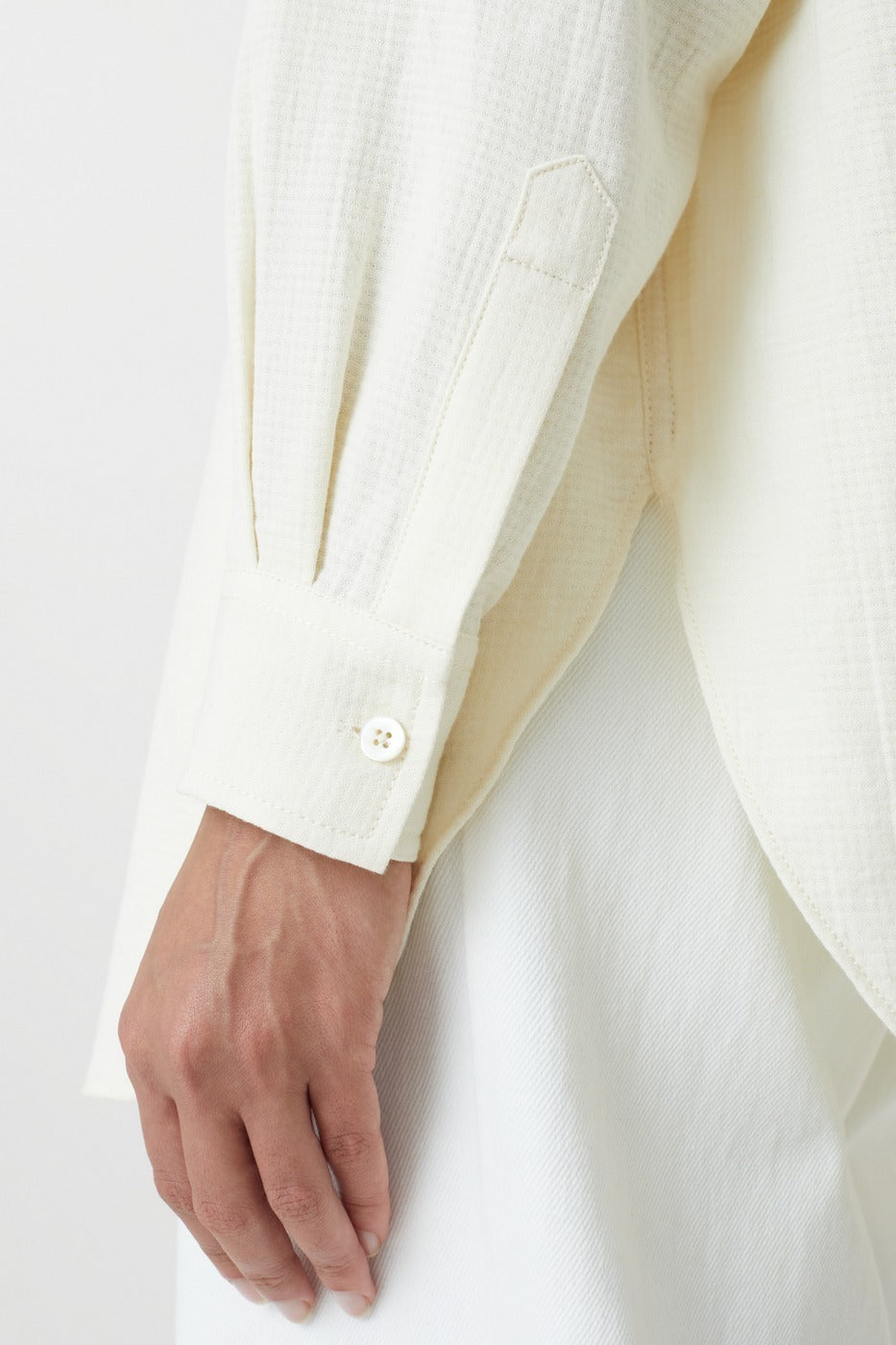 Chemise Basique - Ecru - Femme