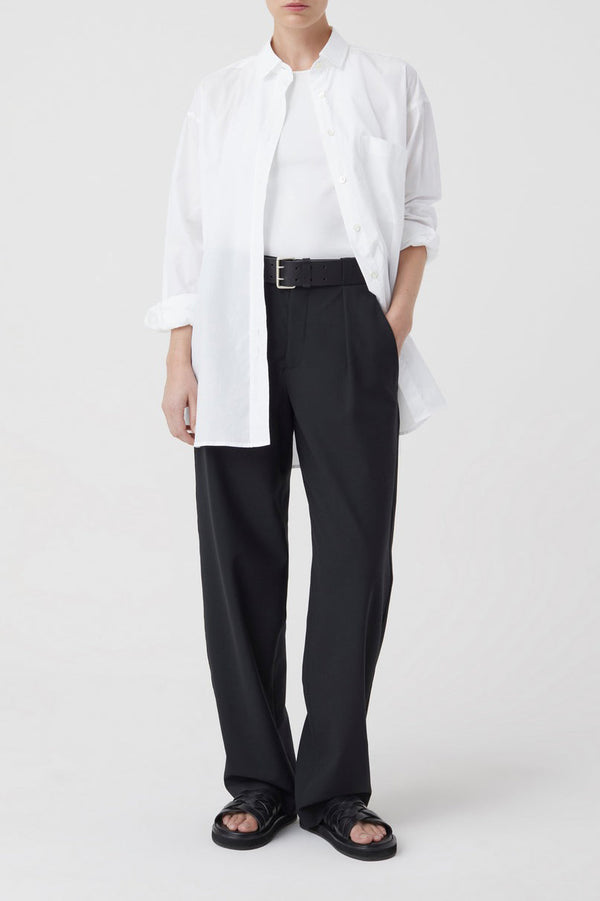 Chemise Basique - White - Femme