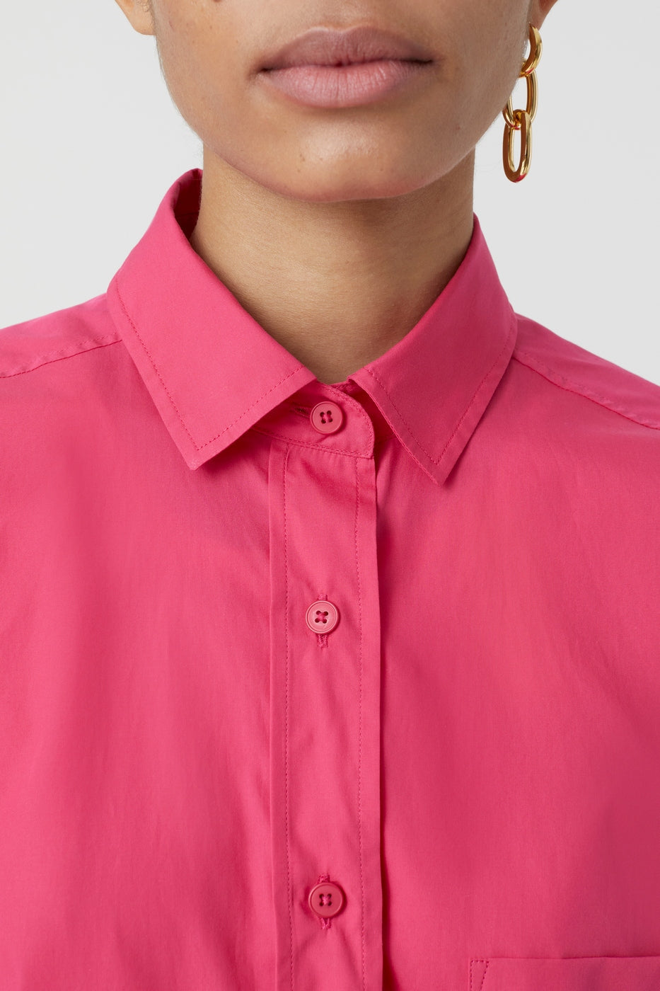 Chemise Basique - Rasperry Pink - Femme