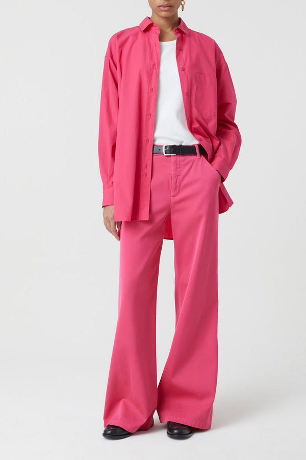Chemise Basique - Rasperry Pink - Femme
