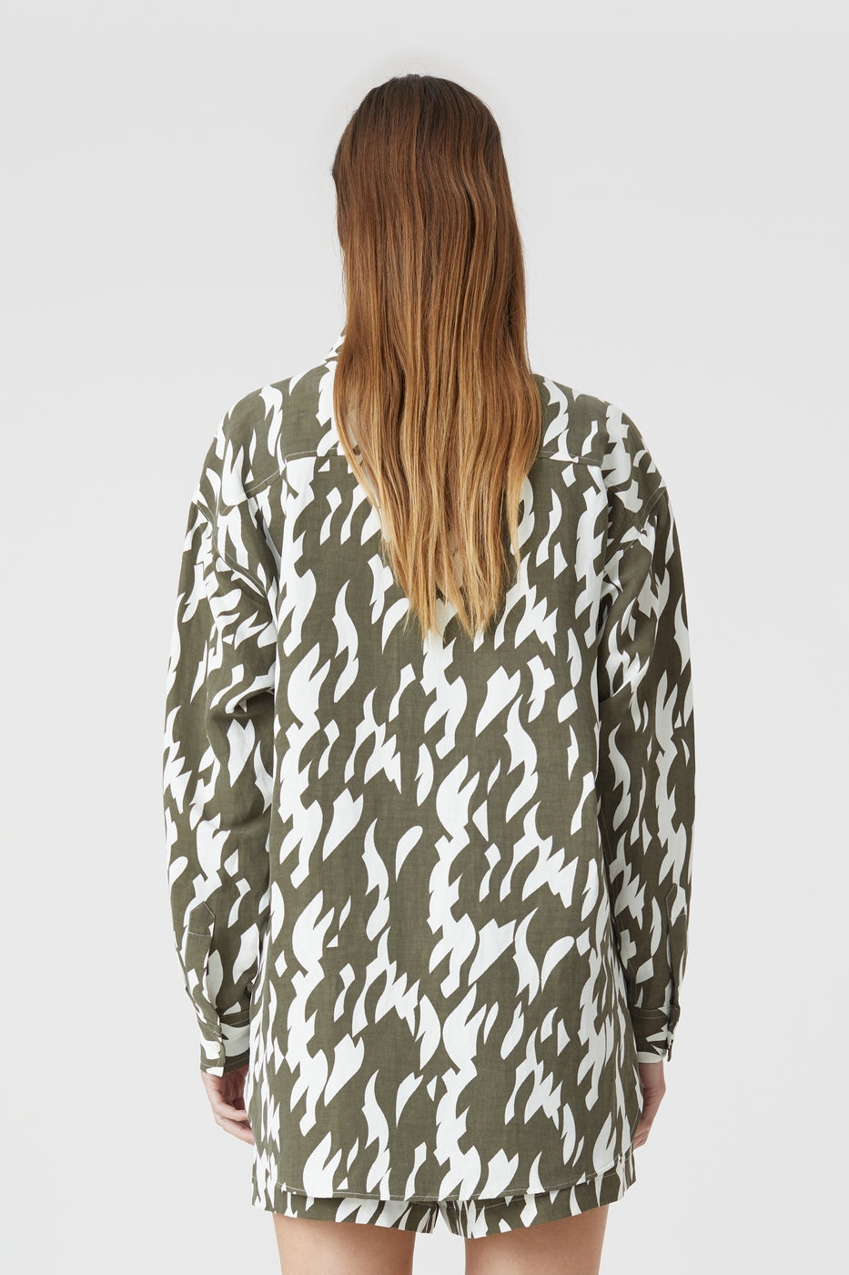 Chemise Basique - Army Green - Femme