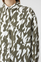 Chemise Basique - Army Green - Femme