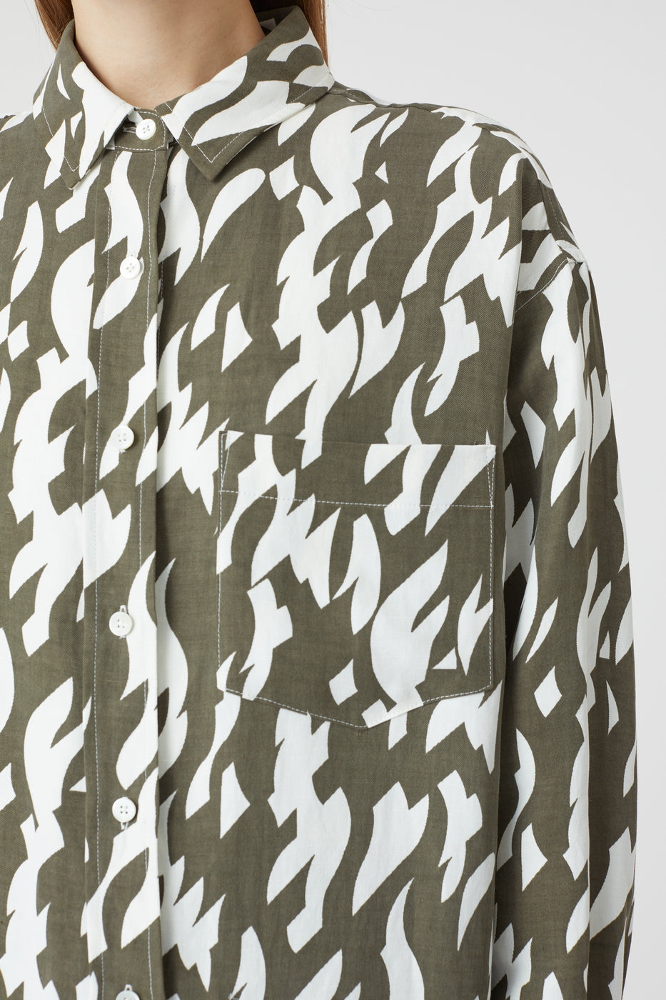 Chemise Basique - Army Green - Femme