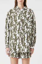Chemise Basique - Army Green - Femme